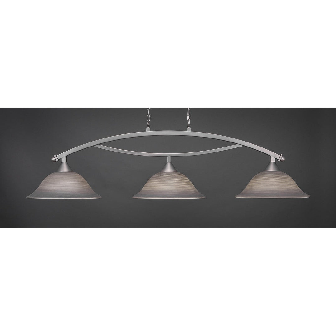 Toltec Bow 873-bn-602 Pendant Light - Brushed Nickel