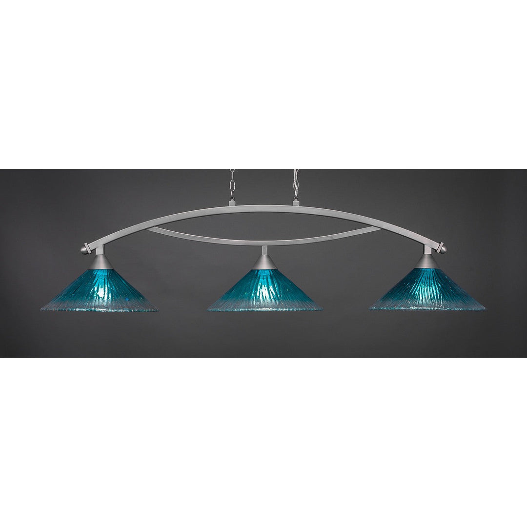 Toltec Bow 873-bn-715 Pendant Light - Brushed Nickel