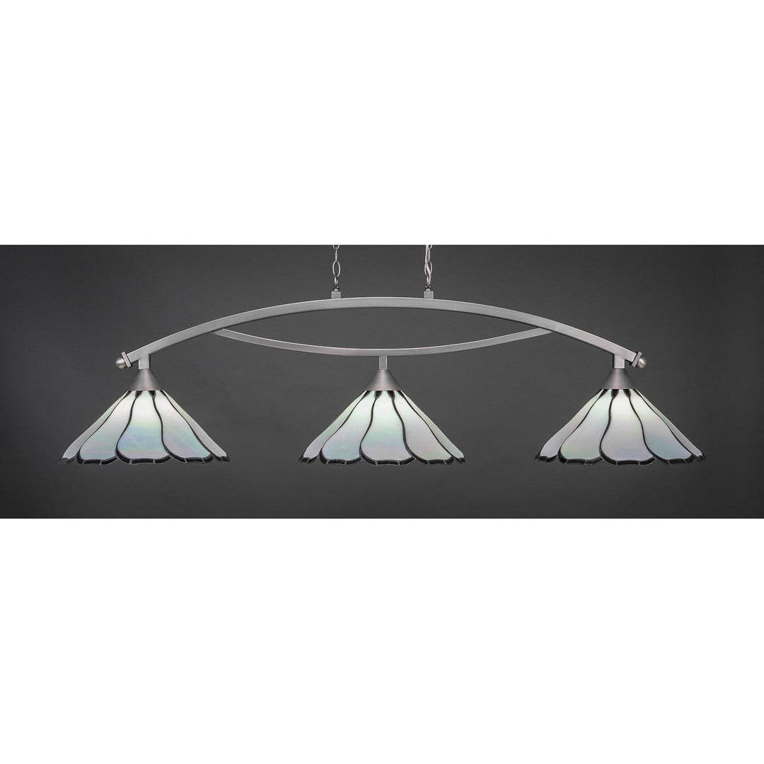 Toltec Bow 873-bn-912 Pendant Light - Brushed Nickel
