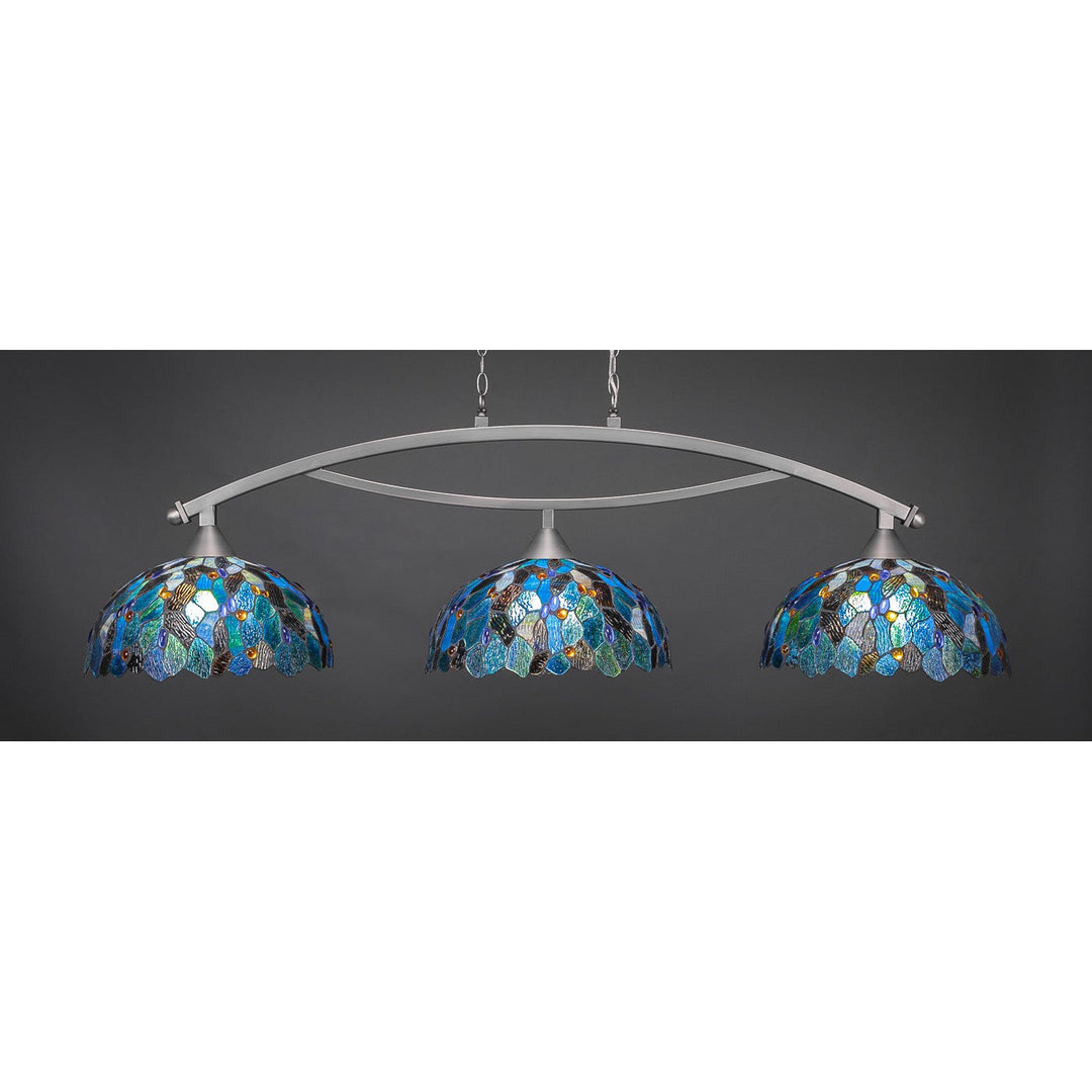 Toltec Bow 873-bn-995 Pendant Light - Brushed Nickel