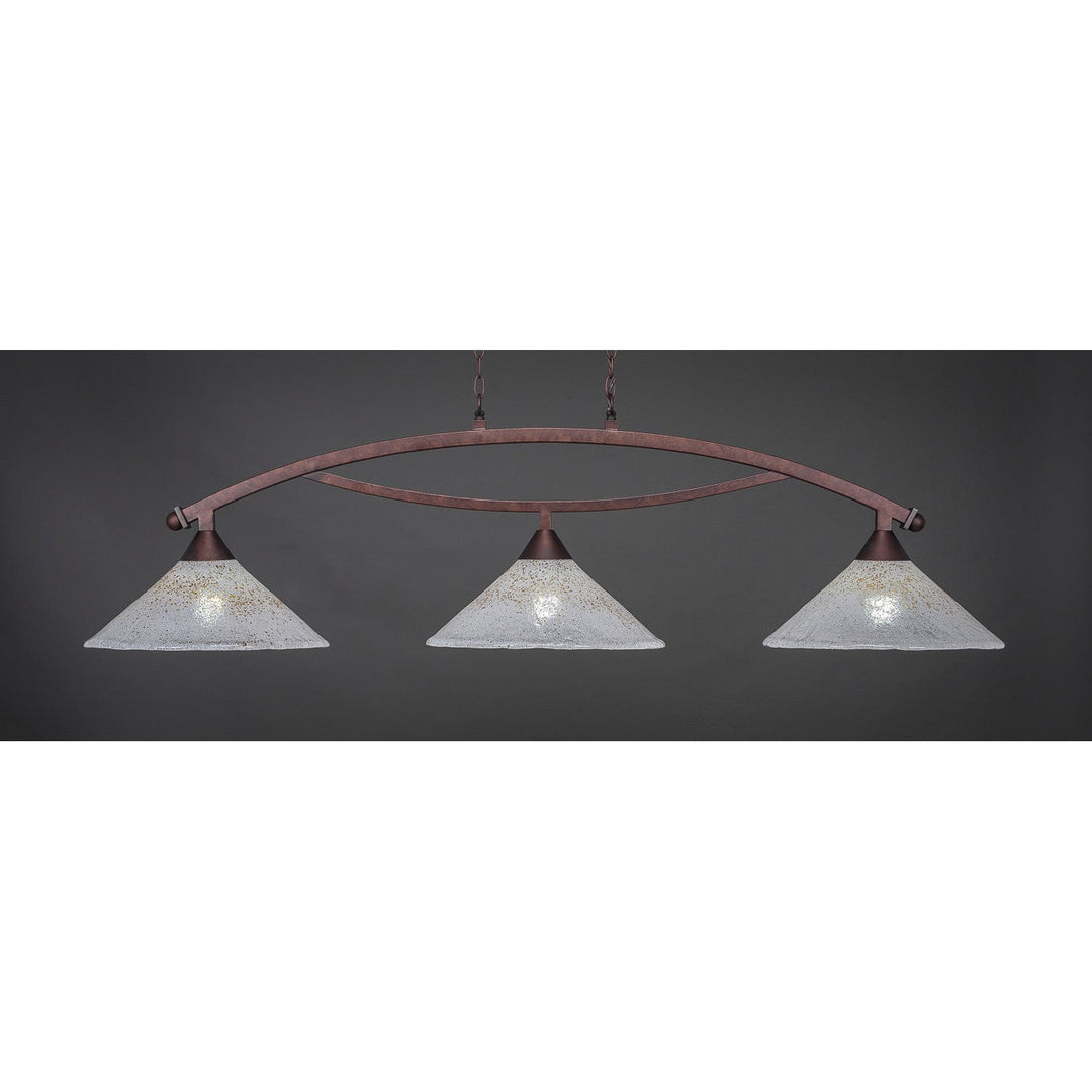Toltec Bow 873-brz-714 Pendant Light - Bronze