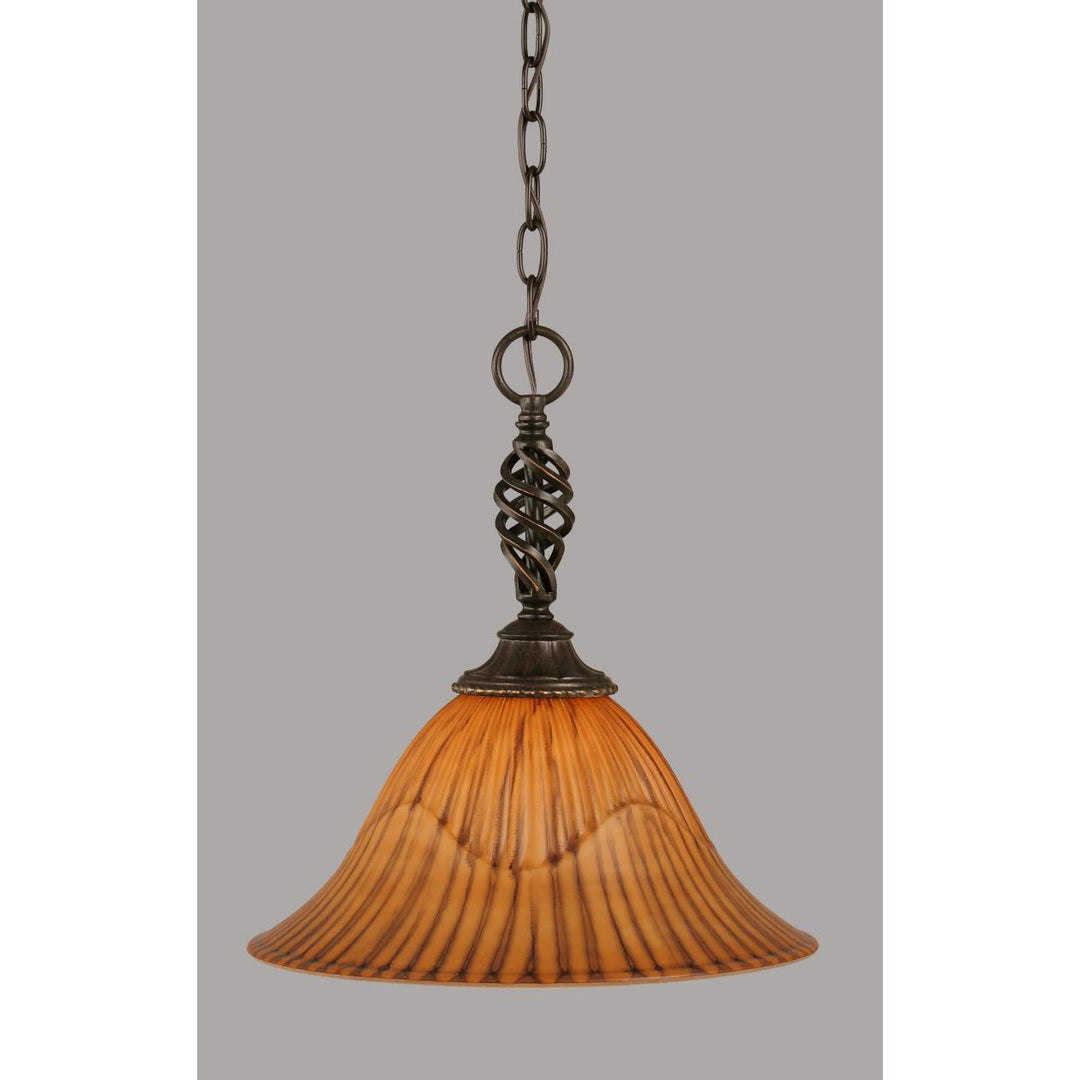 Toltec Eleganté 82-dg-58319 Pendant Light - Dark Granite