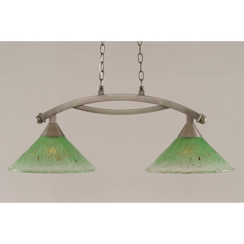Toltec Bow 872-bn-447 Pendant Light - Brushed Nickel