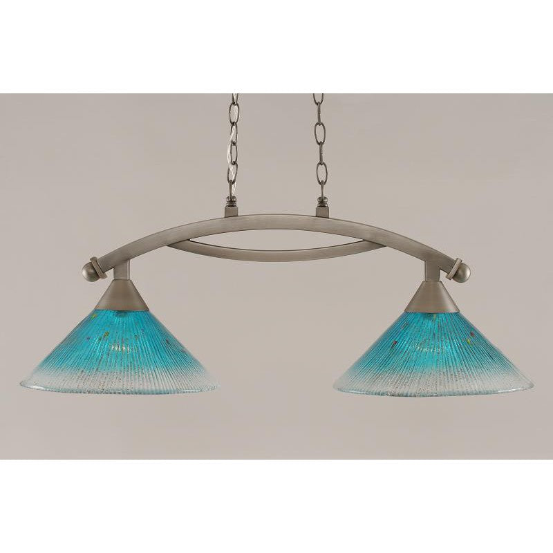 Toltec Bow 872-bn-448 Pendant Light - Brushed Nickel