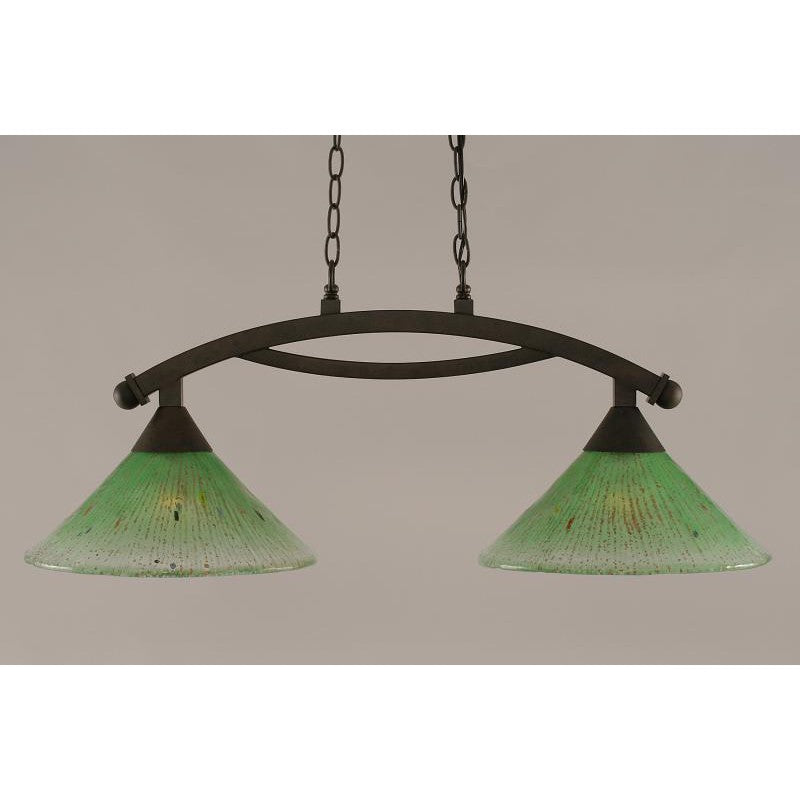 Toltec Bow 872-brz-447 Pendant Light - Bronze