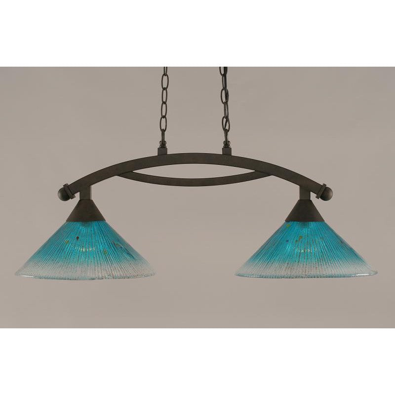 Toltec Bow 872-brz-448 Pendant Light - Bronze