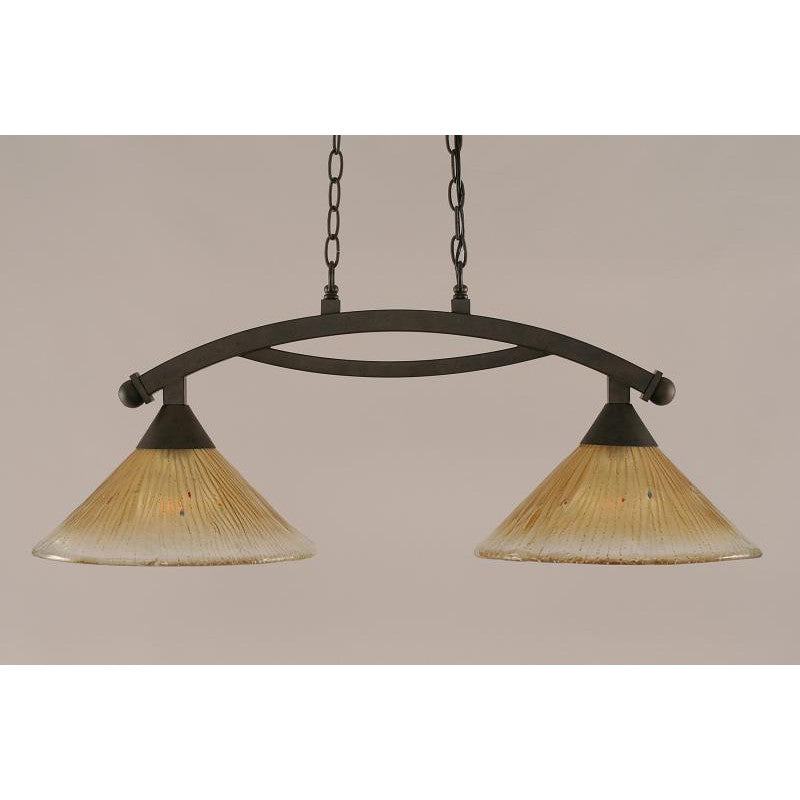 Toltec Bow 872-brz-700 Pendant Light - Bronze