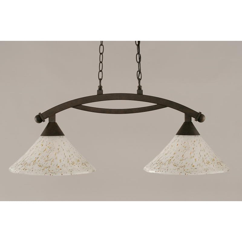 Toltec Bow 872-brz-702 Pendant Light - Bronze