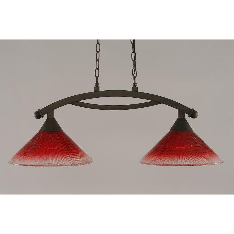 Toltec Bow 872-brz-706 Pendant Light - Bronze