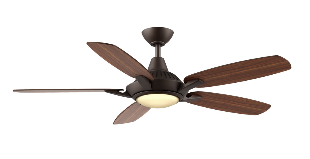 Wind River Fan Company Solero WR1440OB Ceiling Fan 52 - Oiled Bronze, Maple/Walnut/