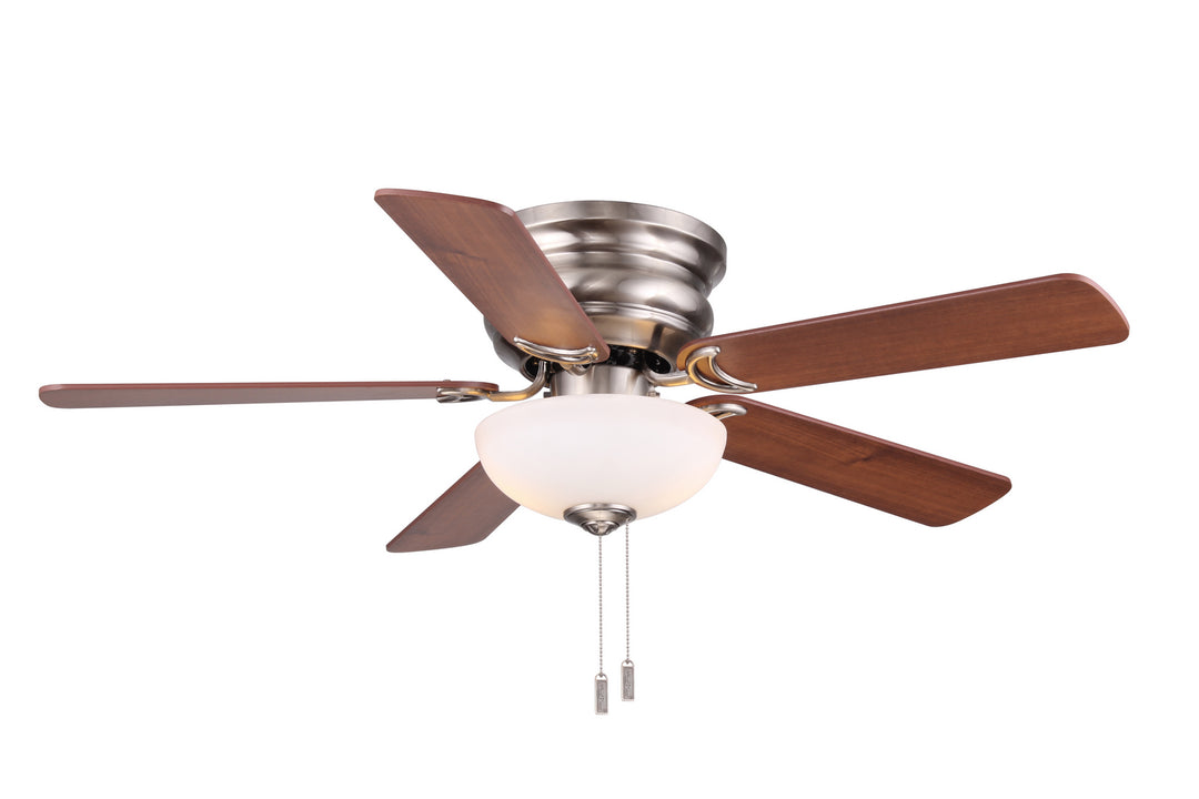 Wind River Fan Company Frisco WR1453N Ceiling Fan 44 - Nickel, Maple/Walnut/