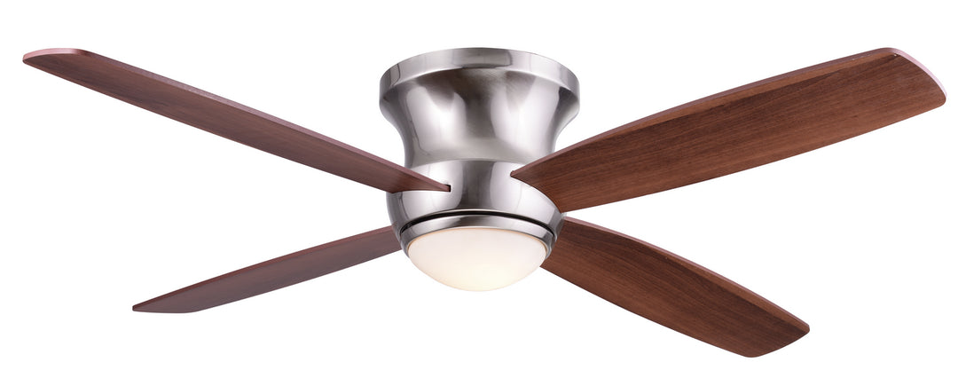 Wind River Fan Company Zorion WR1464N Ceiling Fan 52 - Nickel, Maple/Walnut/