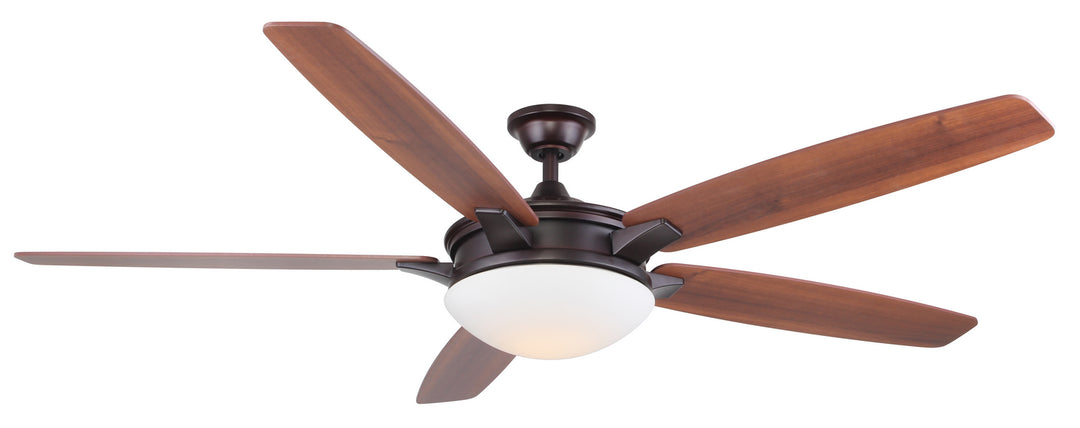 Wind River Fan Company Novato WR1466OB Ceiling Fan 52 - Oiled Bronze, Maple/Walnut/