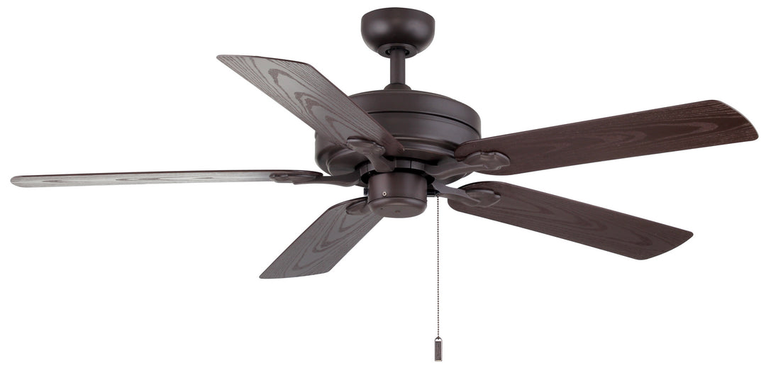 Wind River Fan Company Courtyard WR1469TB Ceiling Fan 52 - Textured Brown, Brown/