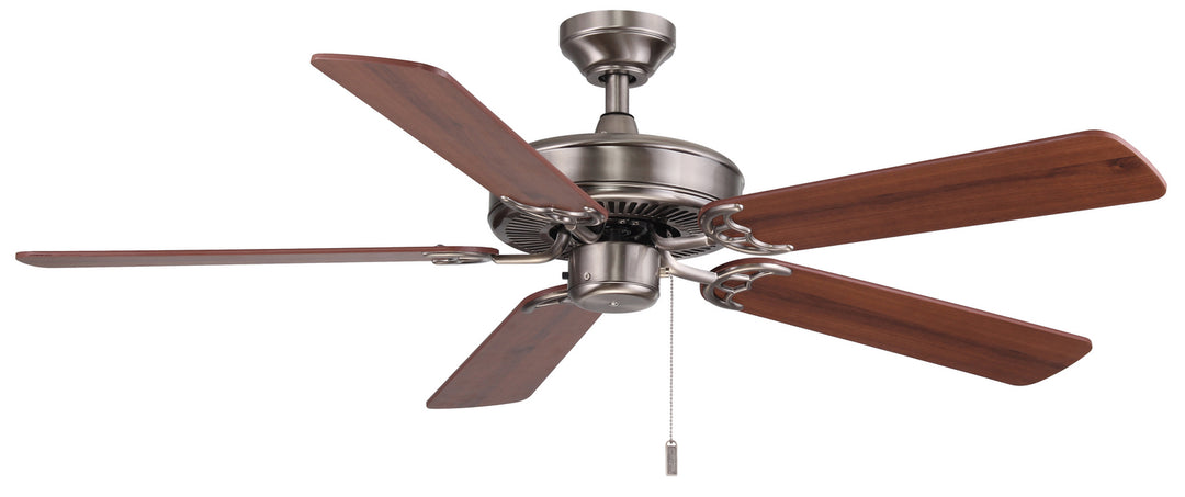 Wind River Fan Company Dalton WR1472N Ceiling Fan 52 - Nickel, Maple/Walnut/