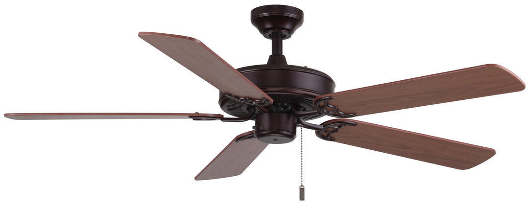 Wind River Fan Company Dalton WR1472OB Ceiling Fan 52 - Oiled Bronze, Maple/Walnut/