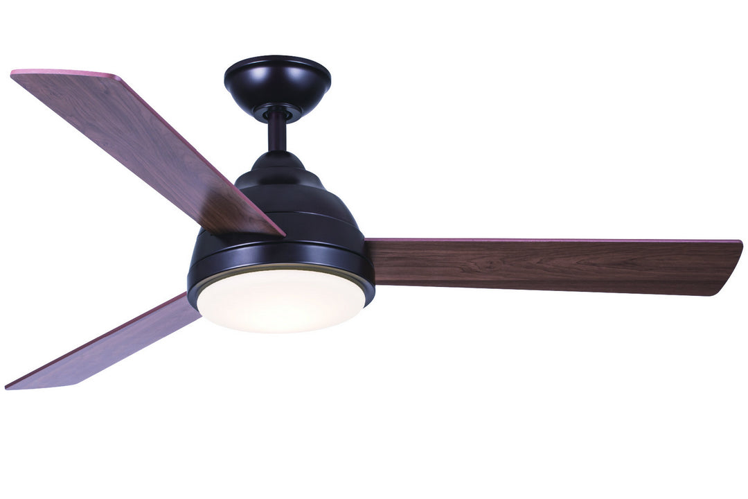 Wind River Fan Company Neopolis WR1473OB Ceiling Fan 52 - Oiled Bronze, Maple/Walnut/