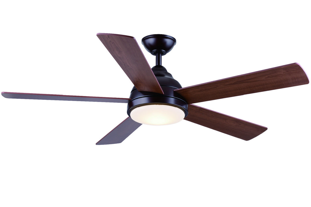 Wind River Fan Company Neopolis WR1475OB Ceiling Fan 52 - Oiled Bronze, Maple/Walnut/
