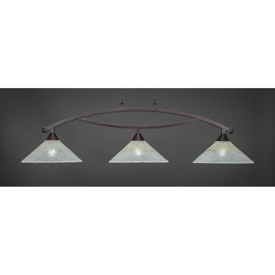 Toltec Bow 873-dg-714 Pendant Light - Dark Granite