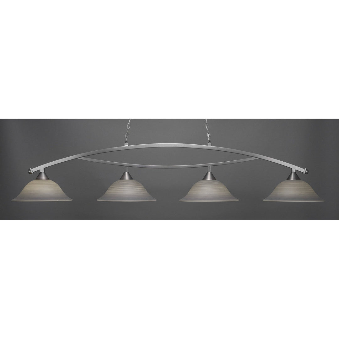 Toltec Bow 874-bn-602 Pendant Light - Brushed Nickel