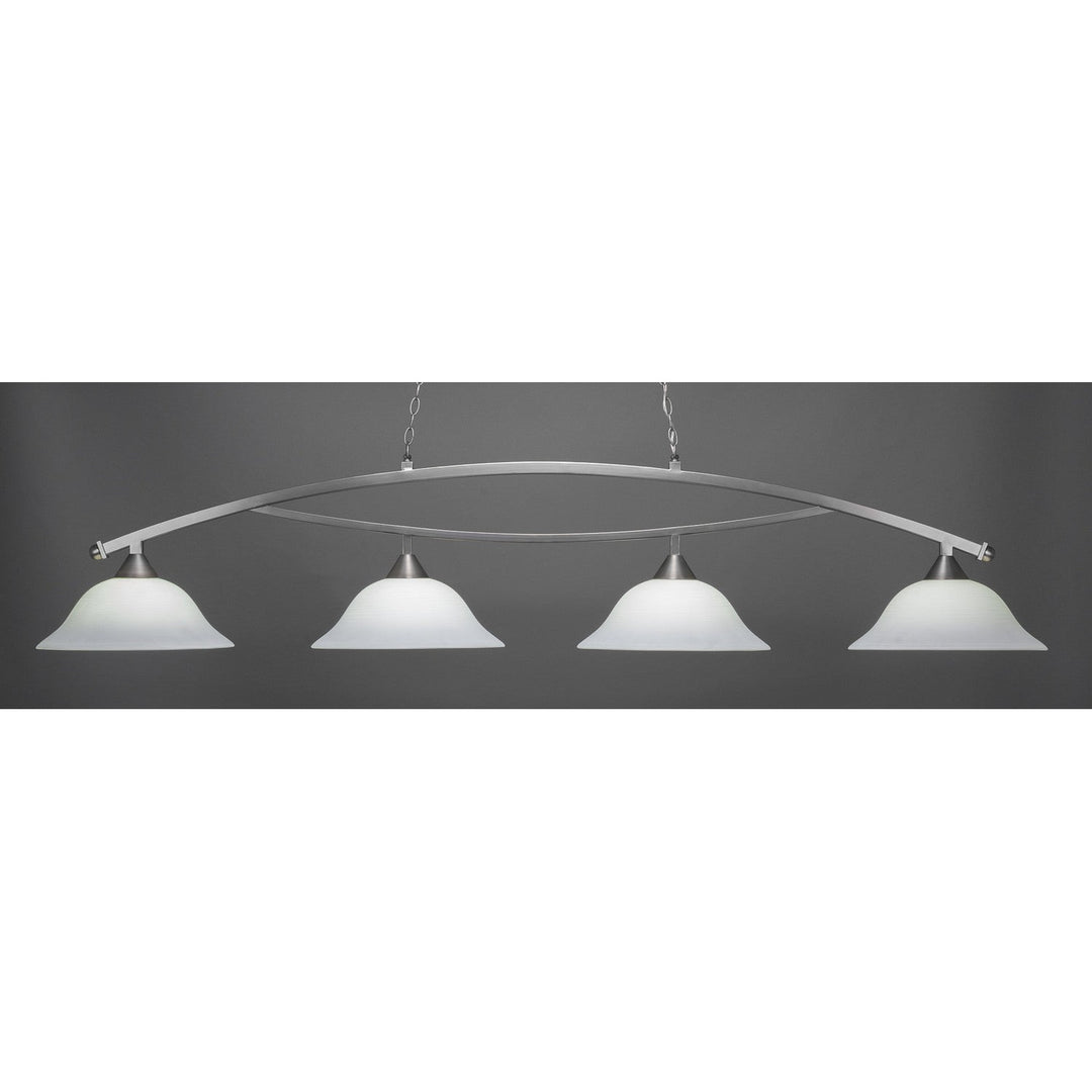 Toltec Bow 874-bn-612 Pendant Light - Brushed Nickel