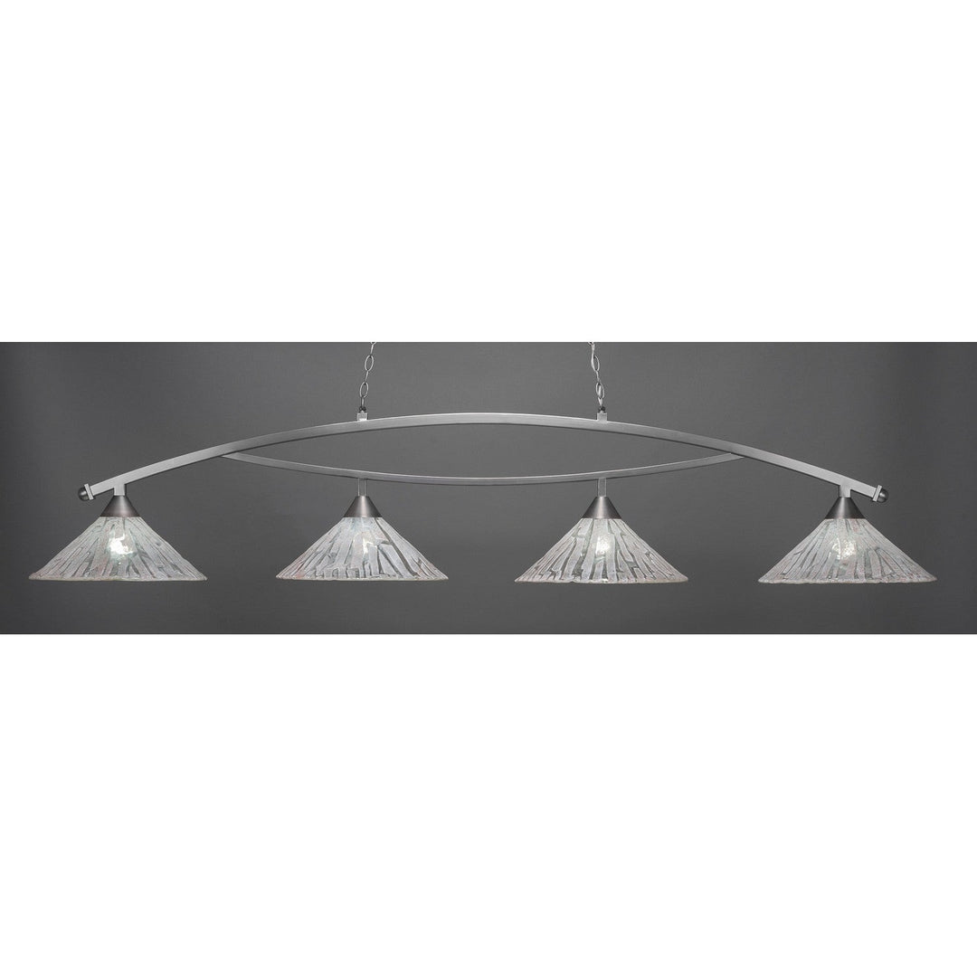 Toltec Bow 874-bn-719 Pendant Light - Brushed Nickel