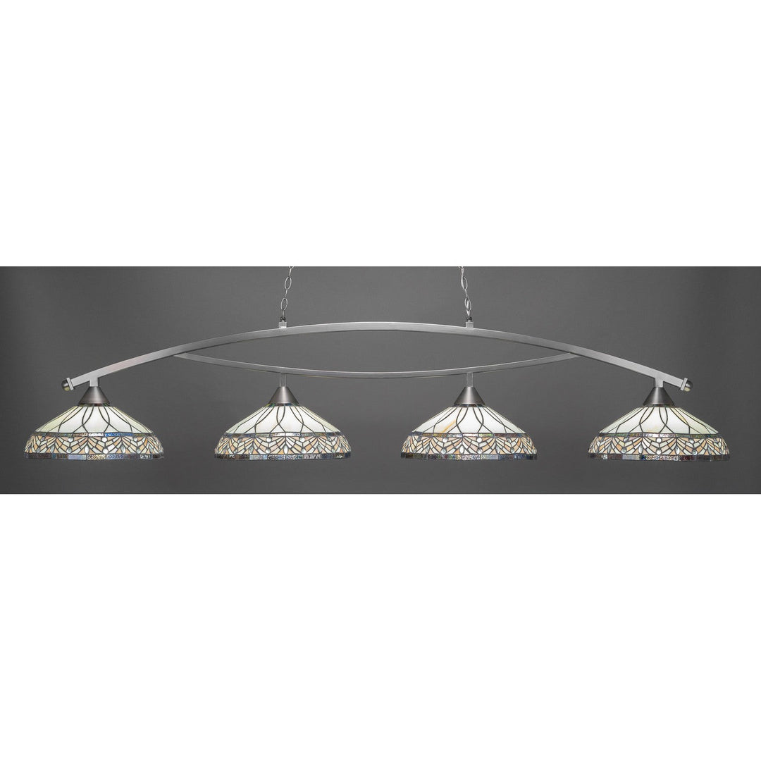 Toltec Bow 874-bn-948 Pendant Light - Brushed Nickel