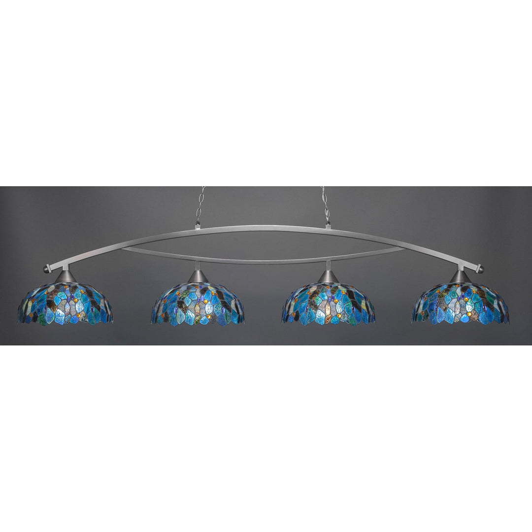 Toltec Bow 874-bn-995 Pendant Light - Brushed Nickel