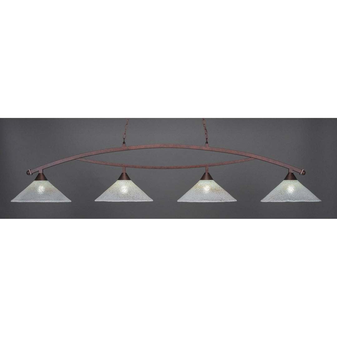 Toltec Bow 874-brz-714 Pendant Light - Bronze