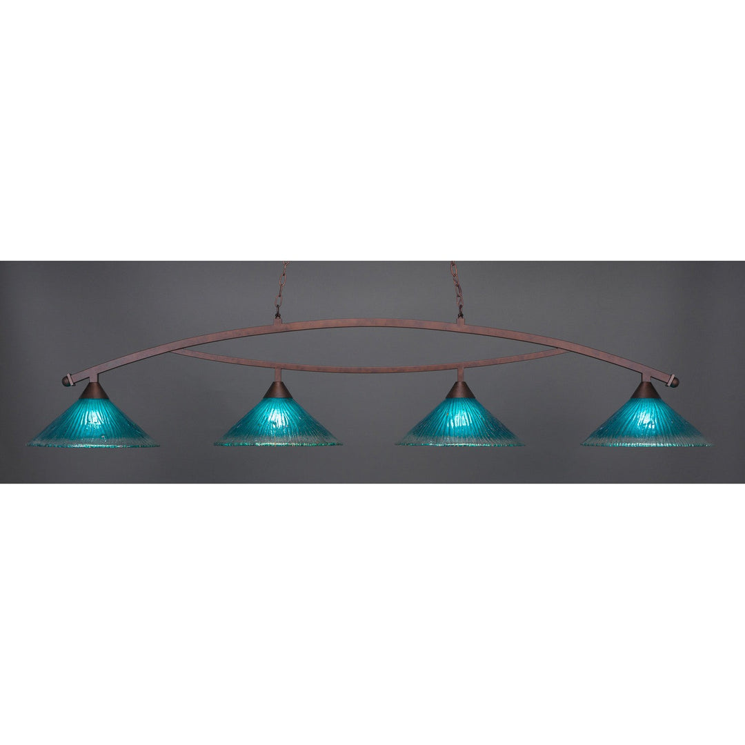 Toltec Bow 874-brz-715 Pendant Light - Bronze