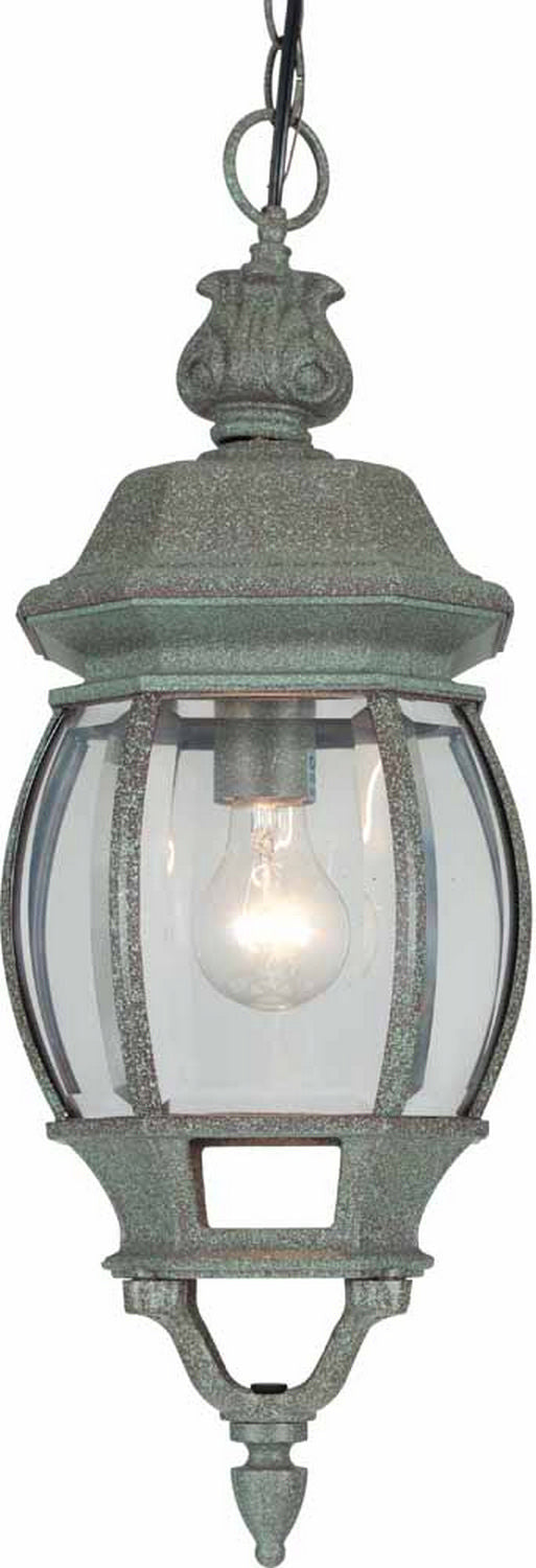 Volume Lighting V8752-24 Outdoor Molttled Verde Green Outdoor Mottled Verde Green