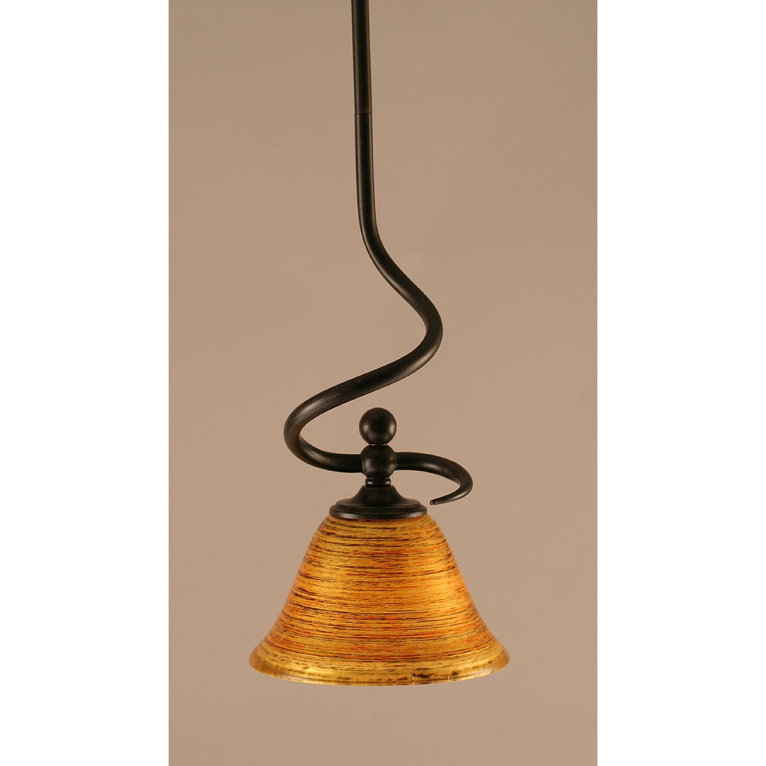 Toltec Capri 901-dg-454 Pendant Light - Dark Granite