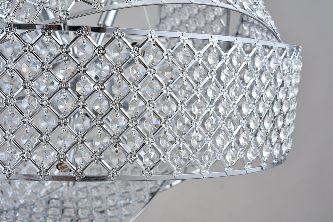 Bethel International Pendant AV38 Pendant Light - Chrome