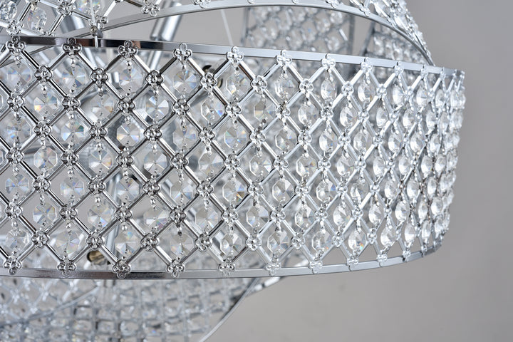 Bethel International Pendant AV38 Pendant Light - Chrome