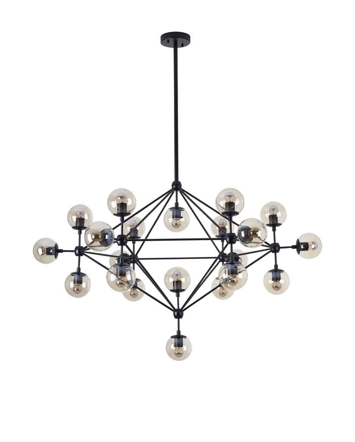 Bethel International Pendant DU01 Chandelier Light - Black