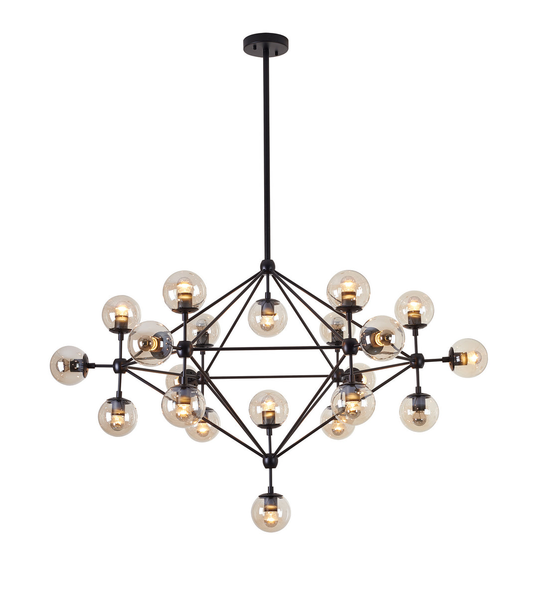 Bethel International Pendant DU01 Chandelier Light - Black