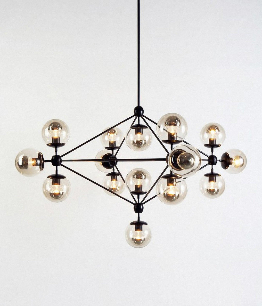 Bethel International Pendant DU02 Chandelier Light - Black