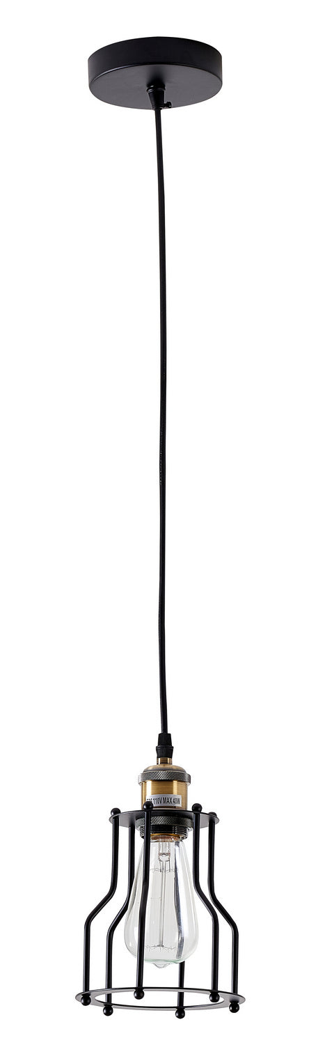 Bethel International Pendant DU08P Pendant Light - Black