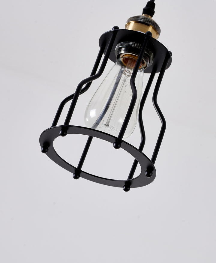Bethel International Pendant DU08P Pendant Light - Black