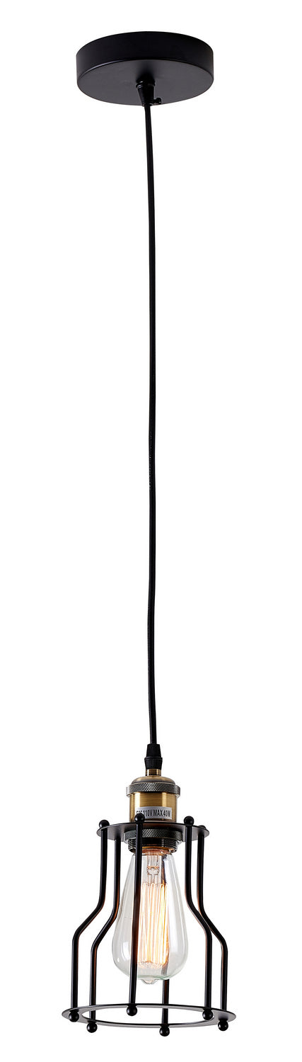 Bethel International Pendant DU08P Pendant Light - Black