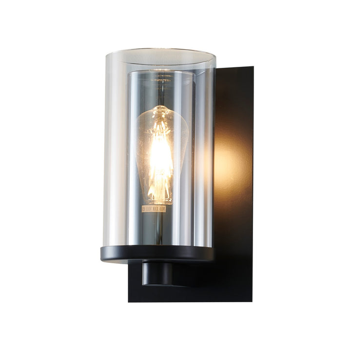 Bethel International Sconce DU11 Wall Sconce Light - Black