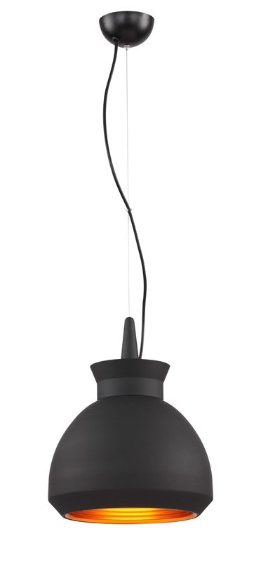 Bethel International Pendant DU25 Pendant Light - Black and Gold