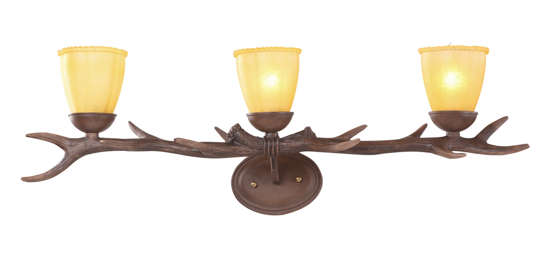 Bethel International Sconce IL28 Bath Vanity Light 36 in. wide - Bronze / Dark