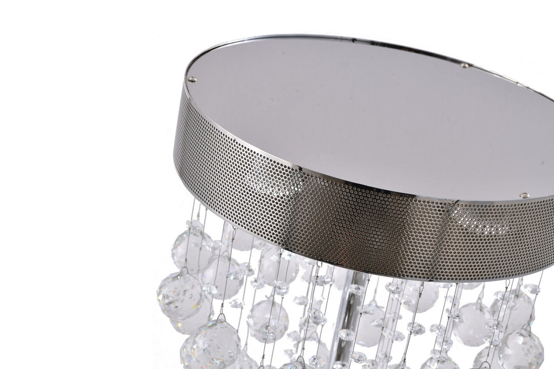 Bethel International LX03T Modern Table Lamp Lamp Chrome