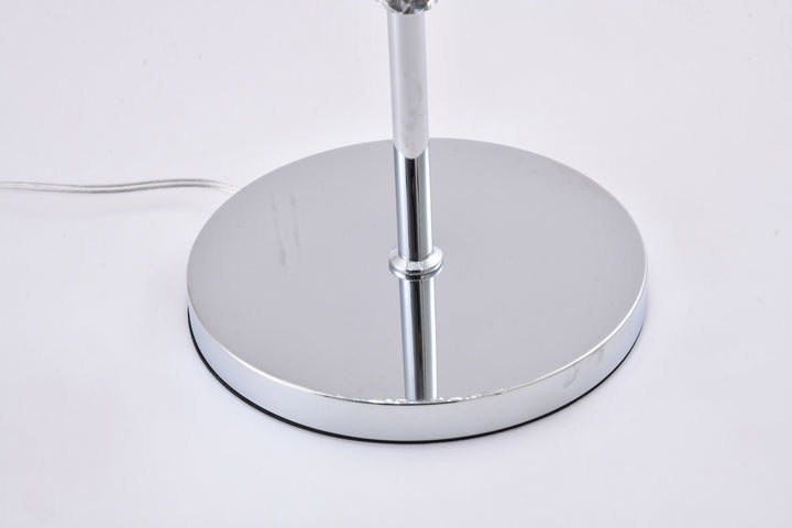 Bethel International LX03T Modern Table Lamp Lamp Chrome