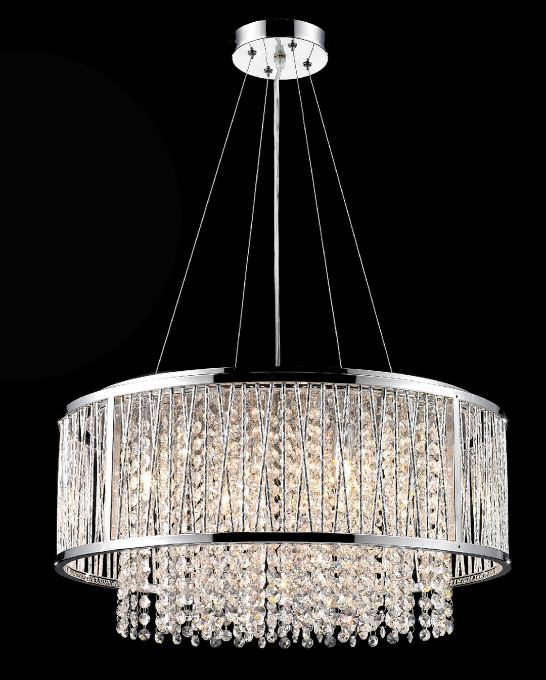 Bethel International Pendant YS579-8P Pendant Light - Chrome