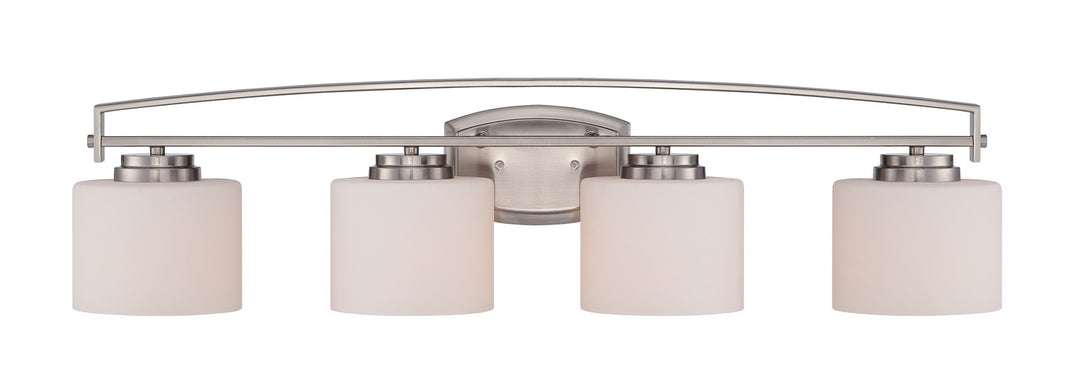 Designers Fountain Axel 86204-SP Bath Vanity Light 33 in. wide - Satin Platinum