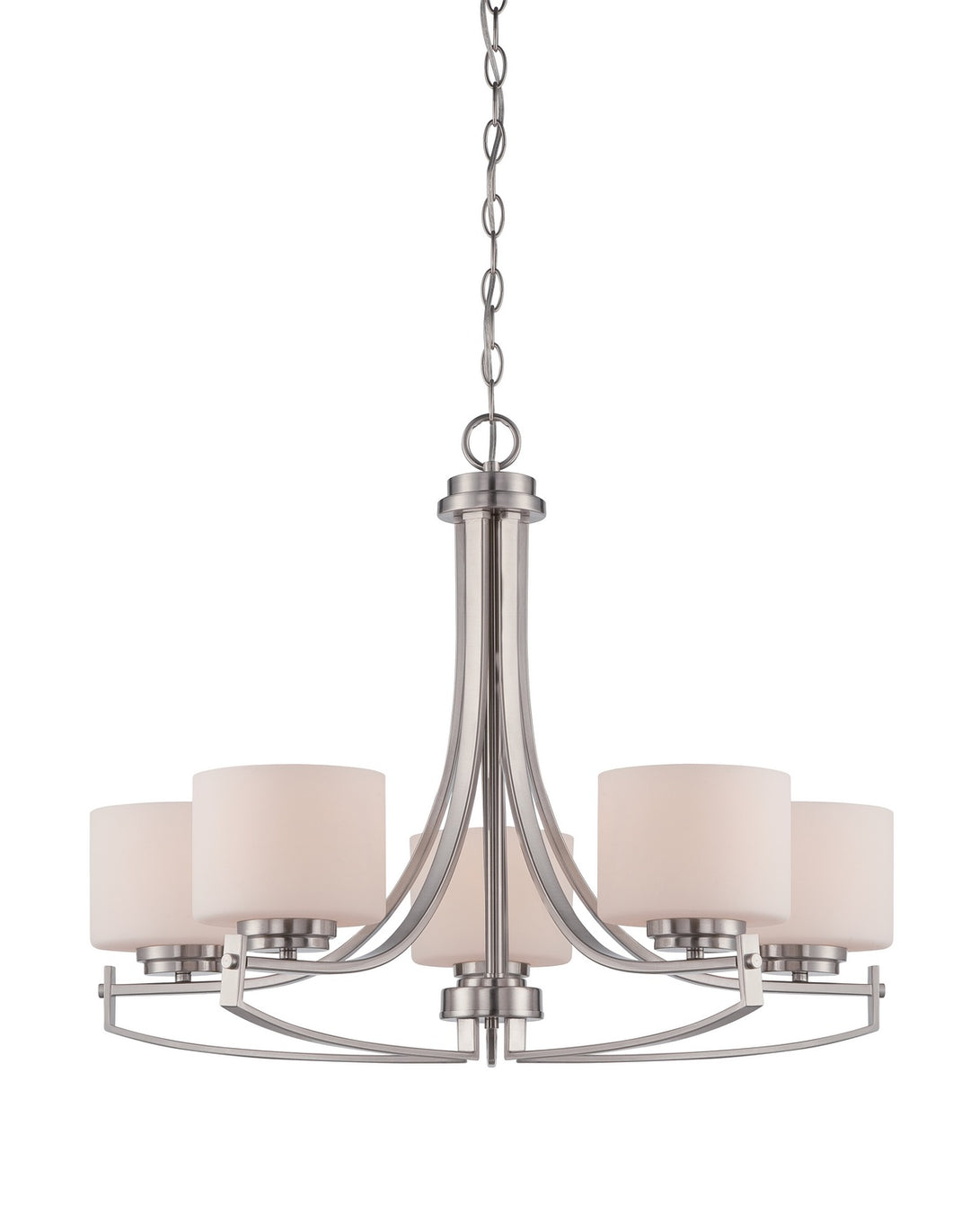 Designers Fountain Axel 86285-SP Chandelier Light - Satin Platinum