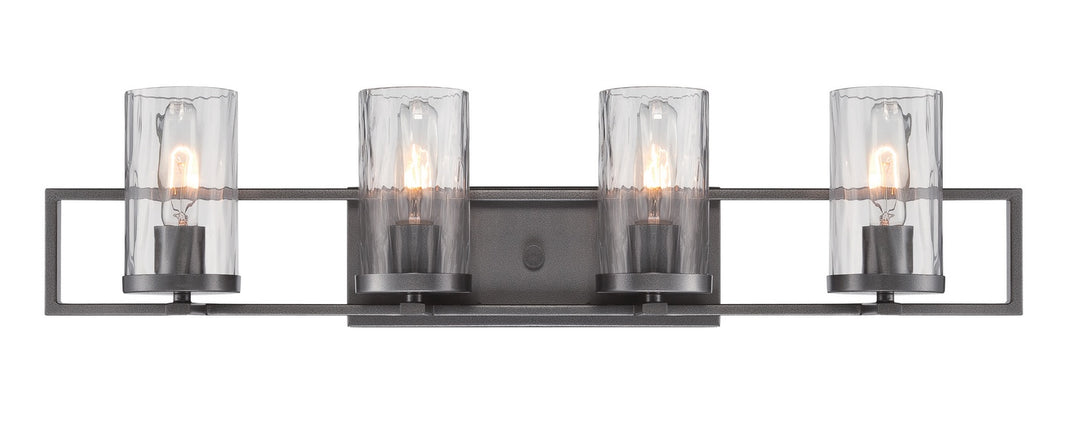 Designers Fountain Elements 86504-CHA Bath Vanity Light 32 in. wide - Charcoal