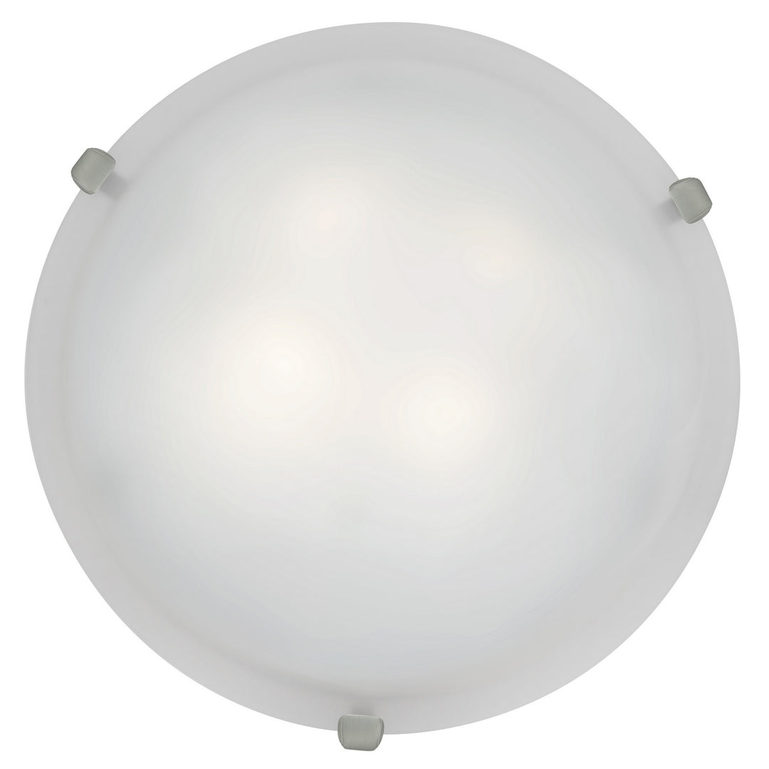 Access Mona 23020GU-BS/WH Ceiling Light - Brushed Steel